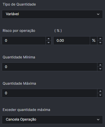 Ajuste de Quantidade Variável